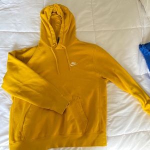 Yellow Nike hoodie
